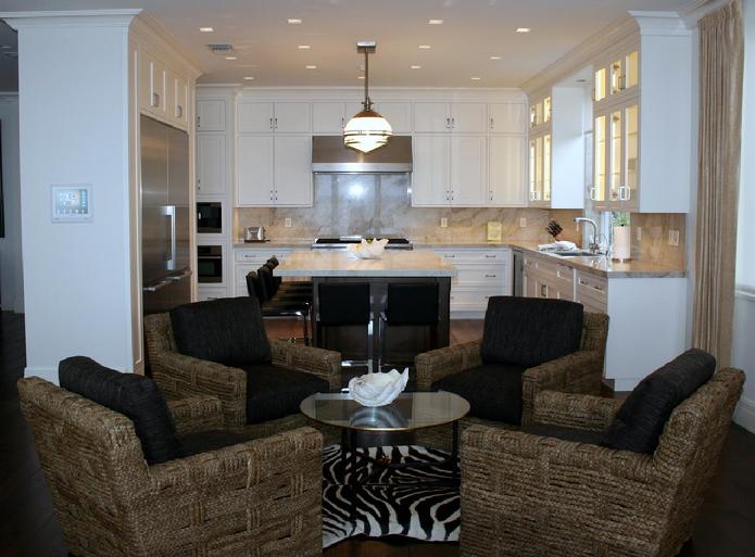 Painted White Kitchen